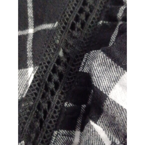 Kate Spade rustic plaid flannel dress M - Picture 7 of 10